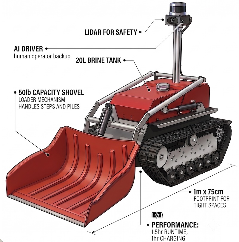 Frost-E Robot Diagram